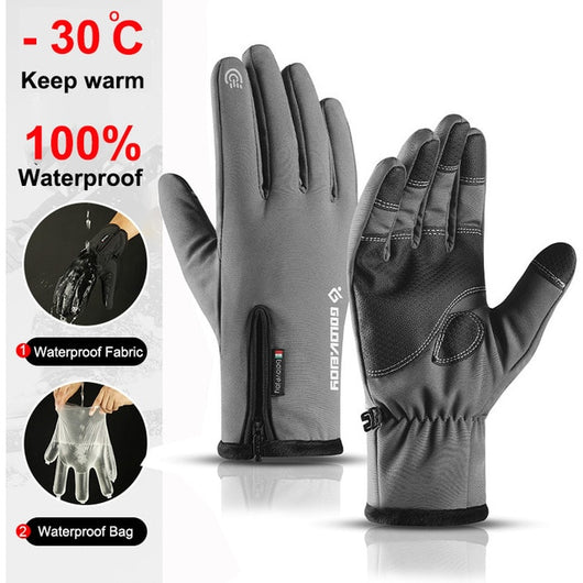 Pomkin Winter Ski Waterproof Gloves