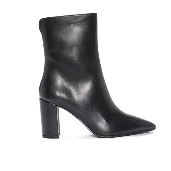 Pons Quintana APRIL BABY CALF BLACK HEEL ANKLE BOOT
