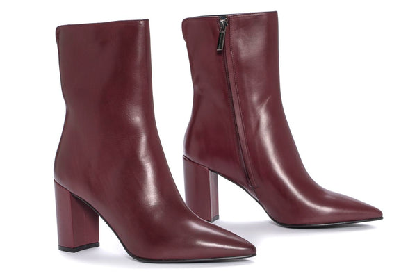 Pons Quintana APRIL BABY CALF CHIENTI HEEL ANKLE BOOT