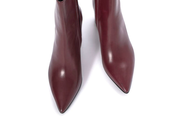 Pons Quintana APRIL BABY CALF CHIENTI HEEL ANKLE BOOT