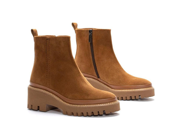 Pons Quintana CARMEN VELOR TOFFE PLATFORM ANKLE BOOTS