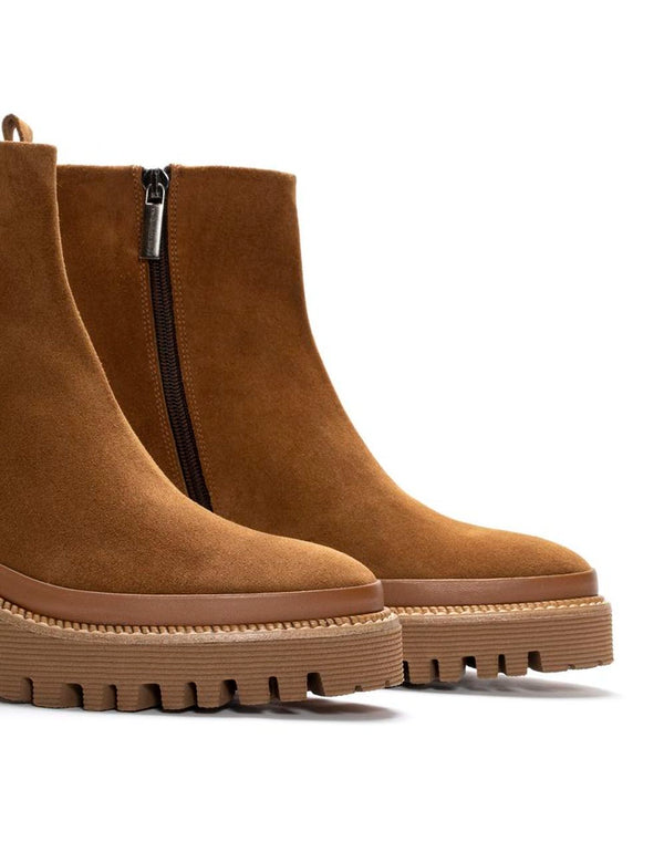 Pons Quintana CARMEN VELOR TOFFE PLATFORM ANKLE BOOTS