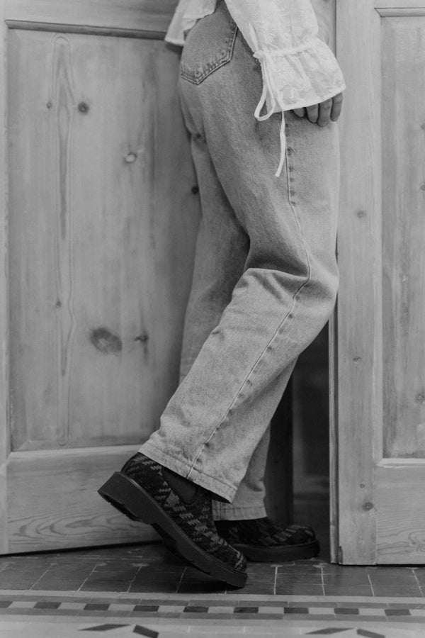 Pons Quintana JIMMY GLASGOW BLACK PLATFORM ANKLE BOOT C/3