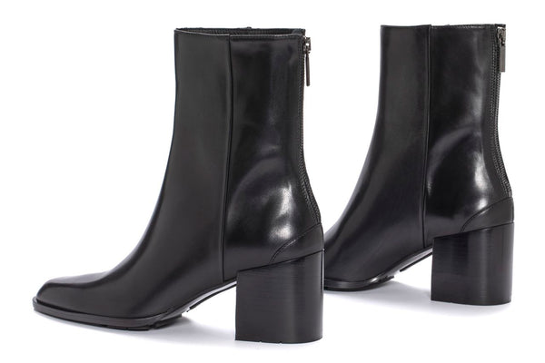 Pons Quintana MEGHAN BABY CALF BLACK HEEL ANKLE BOOT