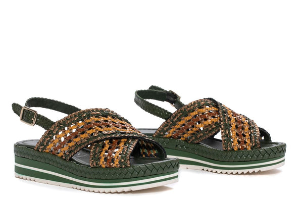 Pons Quintana MILAN METAL PLATFORM SANDAL RETXA V230