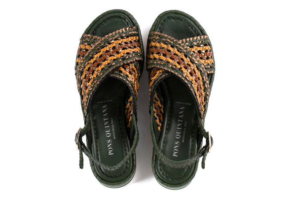 Pons Quintana MILAN METAL PLATFORM SANDAL RETXA V230