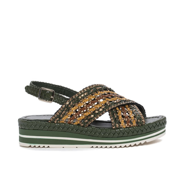 pons quintana MILAN METAL PLATFORM SANDAL RETXA V230