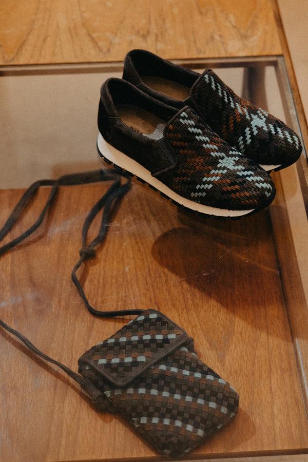 Pons Quintana MOBILE PHONE CROSSBODY BAG V207 CARBON C/4