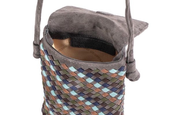 Pons Quintana MOBILE PHONE CROSSBODY BAG V207 CARBON C/4