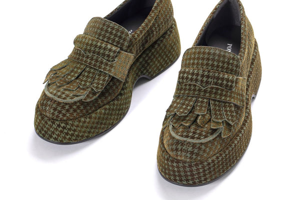 Pons Quintana MOCASIN PLATAFORMA FLIPER PIE DE POULE FOREST