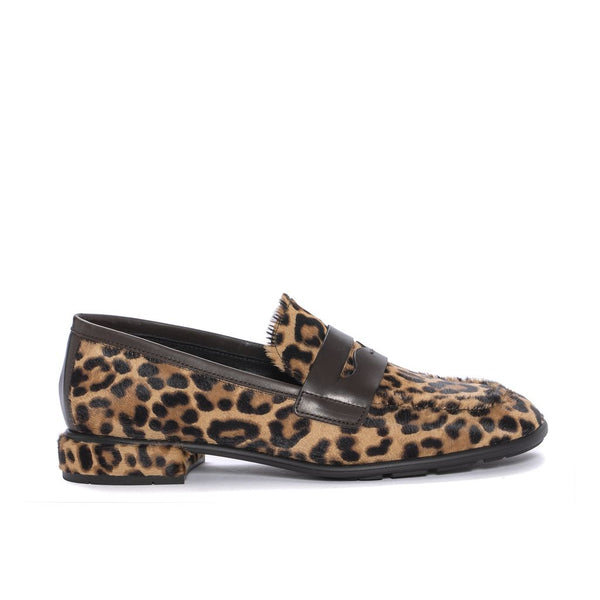 Pons Quintana MOLLY PONY MACULATTO BEIGE FLAT MOCCASIN