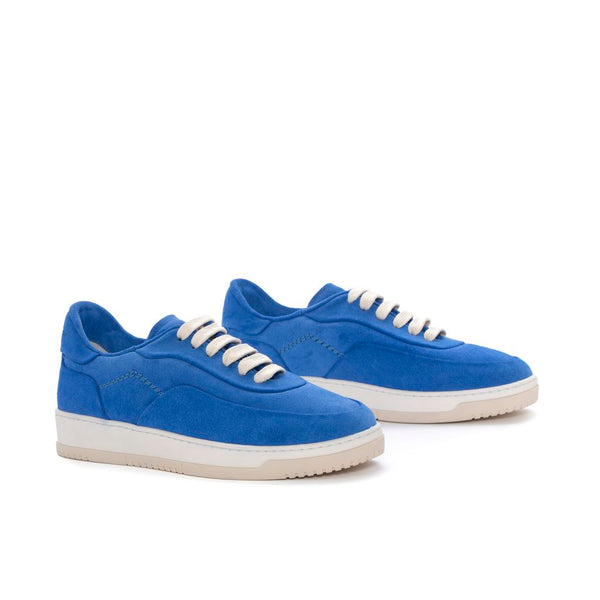 Pons Quintana AMBER VELOUR BLUE SNEAKER