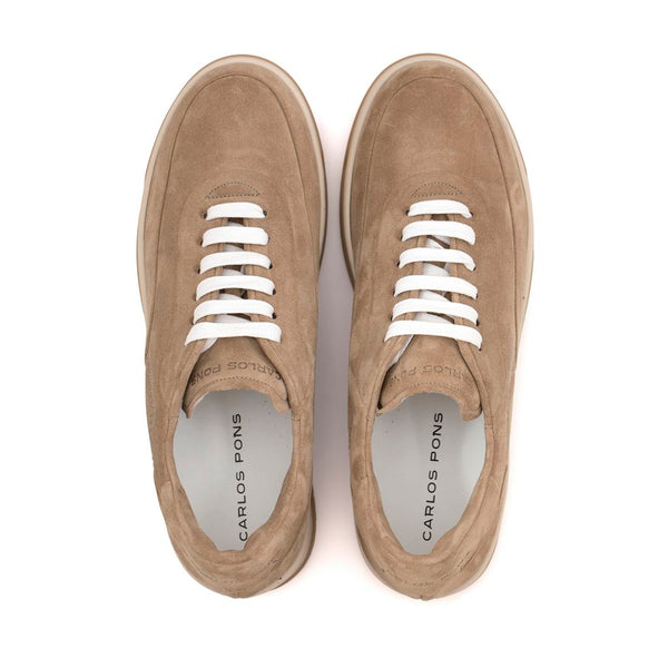 Pons Quintana Amber Velour Camel Sneakers