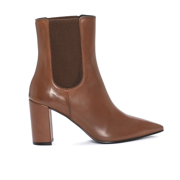 Pons Quintana APRIL BABY CALF LEATHER HEEL BOOT