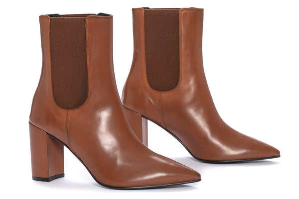 Pons Quintana APRIL BABY CALF LEATHER HEEL BOOT