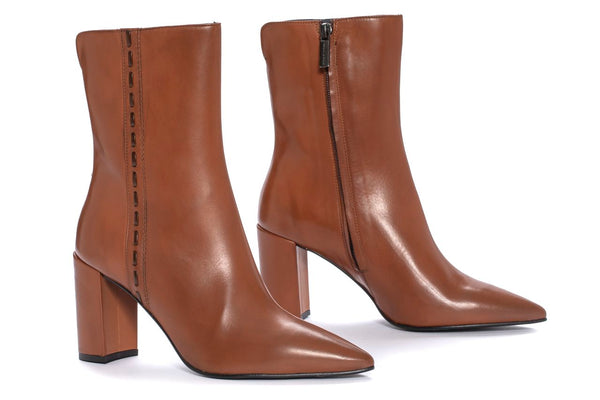 Pons Quintana APRIL BABY CALF LEATHER HEEL BOOT