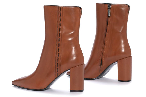 Pons Quintana APRIL BABY CALF LEATHER HEEL BOOT