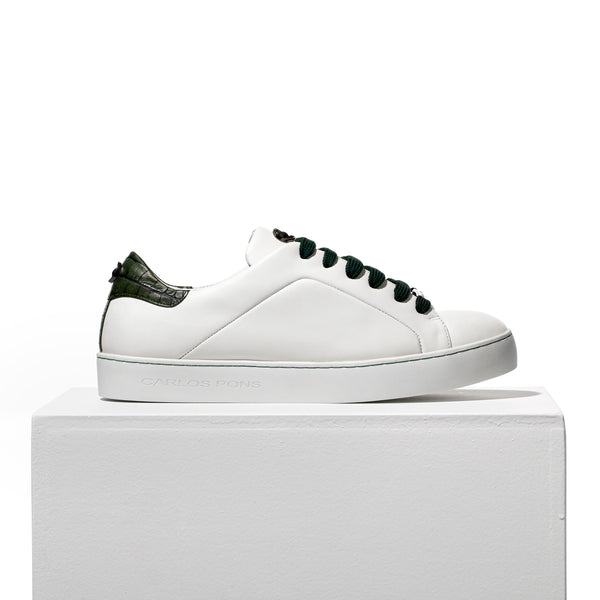 pons quintana BASIC WHITE SNEAKER - MILITARY