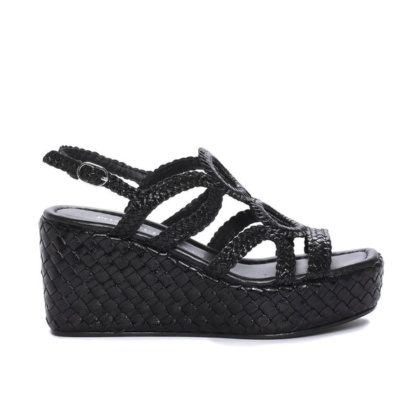 pons quintana BLACK ANKARA PLATFORM SANDAL