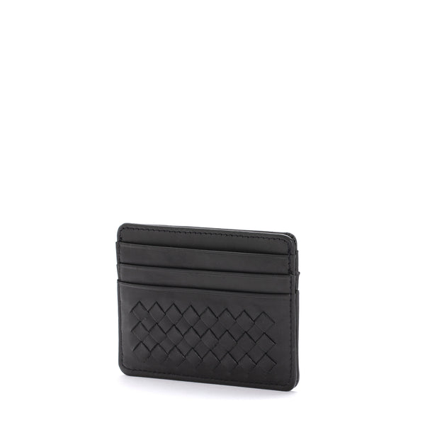 Pons Quintana BLACK BRAIDED CARD HOLDER