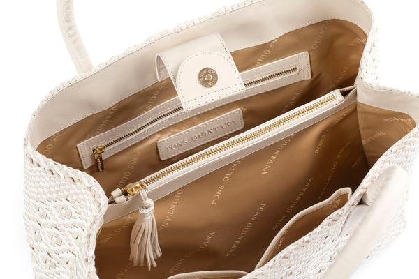 Pons Quintana BOLSO DE MANO V100 WET SALINAS+MILK