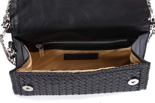 Pons Quintana BOLSO DE MANO V212 NEGRO+MILK