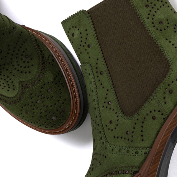 Pons Quintana BOOT HEEL OLIVIA VELOR MOSS