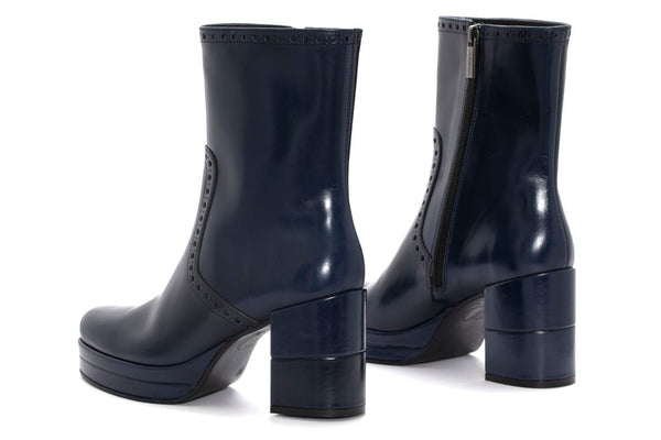 Pons Quintana BRISA NEPAL COBALT HEEL ANKLE BOOT