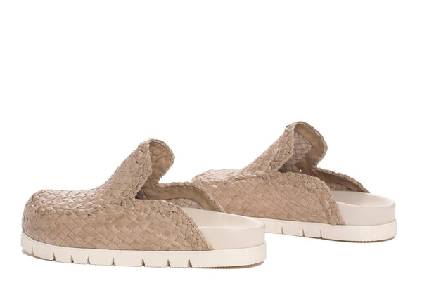 Pons Quintana Caiman Taupe Flat Sandal