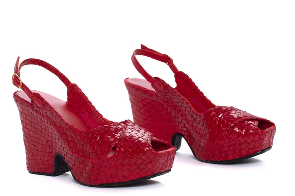 Pons Quintana CALI RUBY HEEL SANDAL