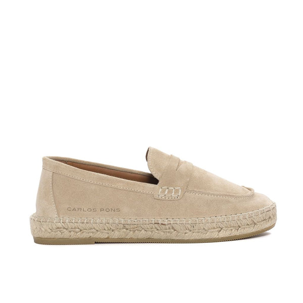 pons quintana Camel Jaspe Velour Espadrilles