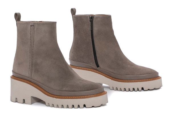 Pons Quintana CARMEN VELOR PLATFORM BOOT TOPO