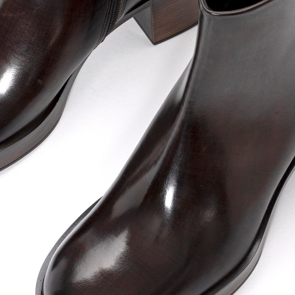 Pons Quintana CRISTIN NEPAL EBONY HEEL BOOT