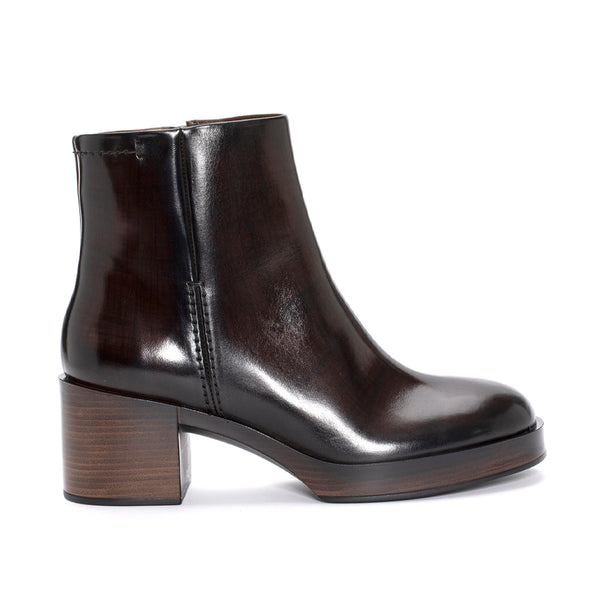 pons quintana CRISTIN NEPAL EBONY HEEL BOOT