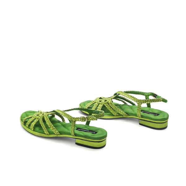 Pons Quintana DIANA METAL APPLE FLAT SANDAL