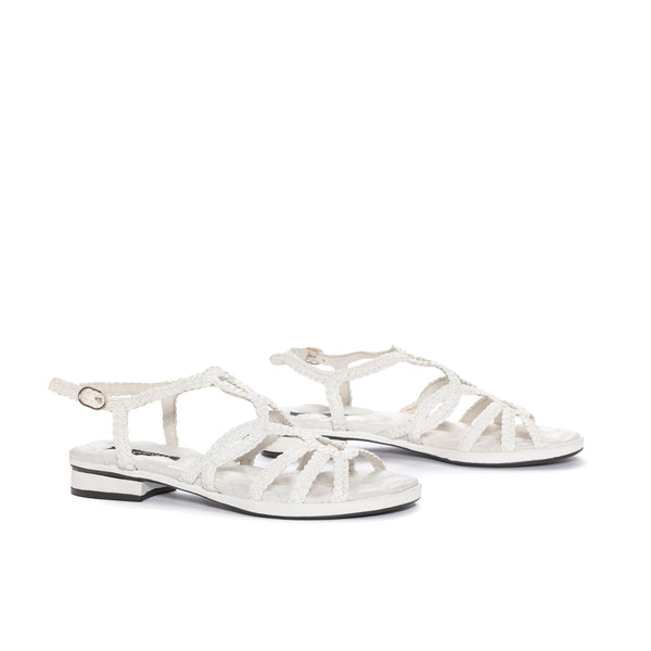 Pons Quintana DIANA WET MILK FLAT SANDAL