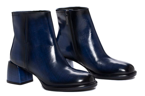 Pons Quintana EMILIA NEPAL COBALT HEEL ANKLE BOOT