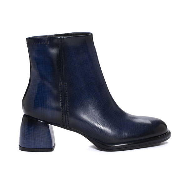 pons quintana EMILIA NEPAL COBALT HEEL ANKLE BOOT