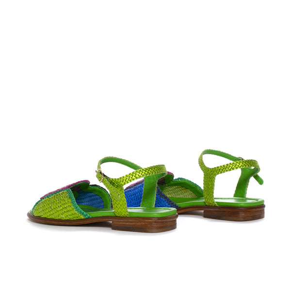 Pons Quintana FLAT SANDAL TINA METAL V185