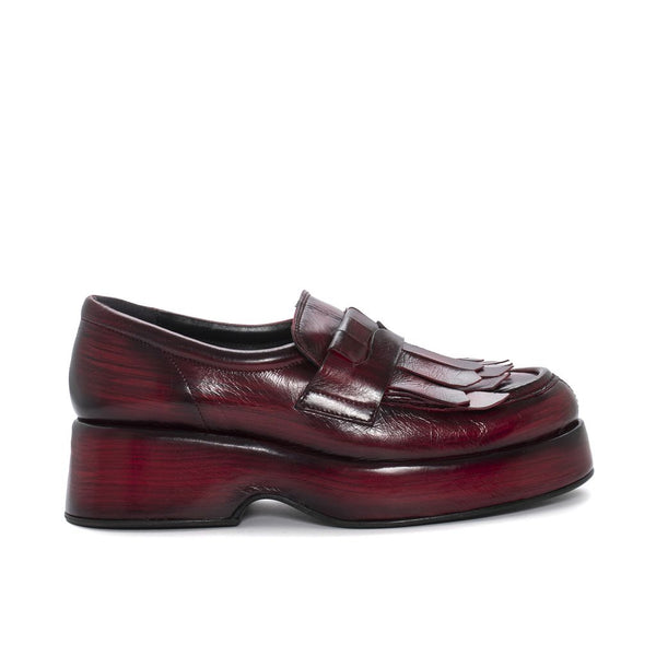 pons quintana FLIPER BRANCH CHERRY PLATFORM SHOE