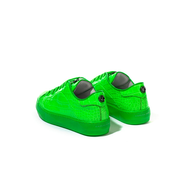 Pons Quintana FLUOR GREEN MOTHER OF PEARL SNEAKER