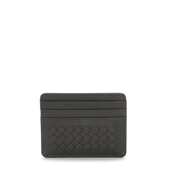 pons quintana FOREST BRAIDED CARD HOLDER