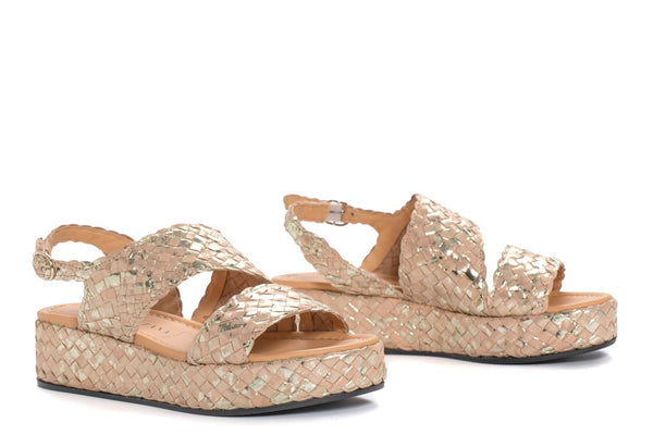 Pons Quintana FORLI IVORY PLATFORM SANDAL