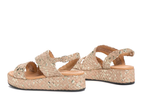 Pons Quintana FORLI IVORY PLATFORM SANDAL