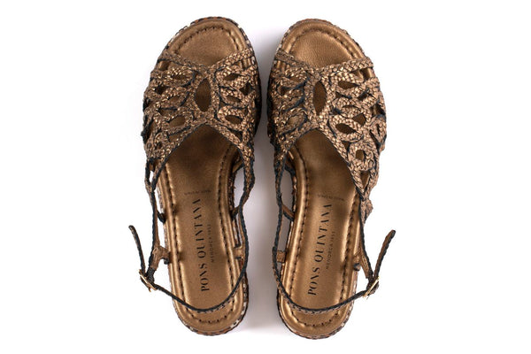 Pons Quintana FORLI METAL OASSI PLATFORM SANDAL