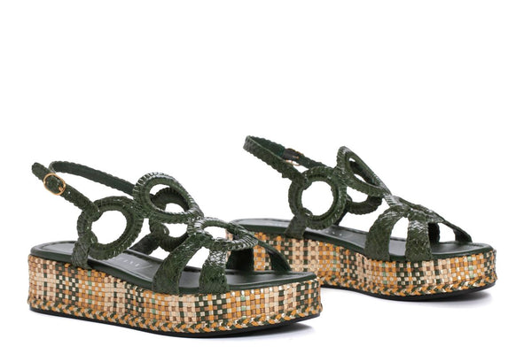 Pons Quintana FORLI MOSS PLATFORM SANDAL