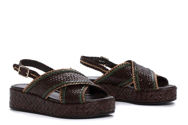 Pons Quintana FORLI Retxa V225 PLATFORM SANDAL