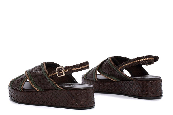 Pons Quintana FORLI Retxa V225 PLATFORM SANDAL