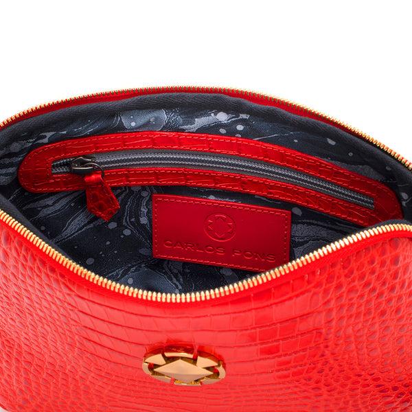 Pons Quintana HANDBAG V146 COCCO RED
