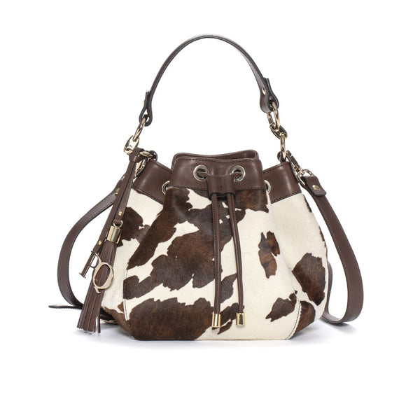 Pons Quintana HANDBAG V171 MUCCA EBANO